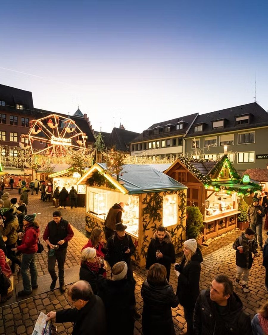 Freiburg Christmas market gateway